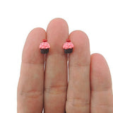 Pretty Smart earrings invisible clip on cupcake earrings