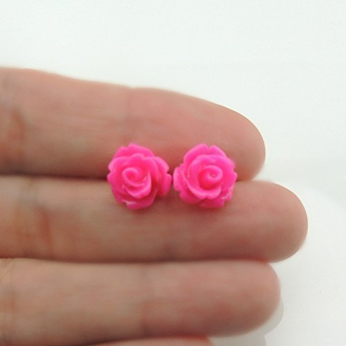 Rose Stud Earrings