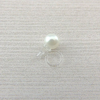 Boucles d'oreilles à tige en perles de coquillage, 6 mm