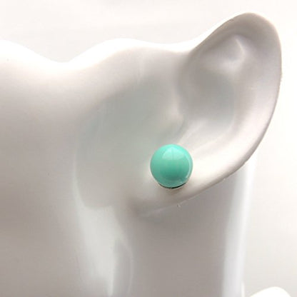 Boucles d'oreilles en perles de coquillage, 10 mm