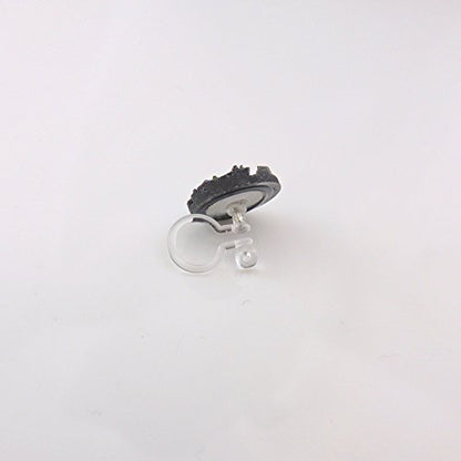 best clip on earrings, blue, floral