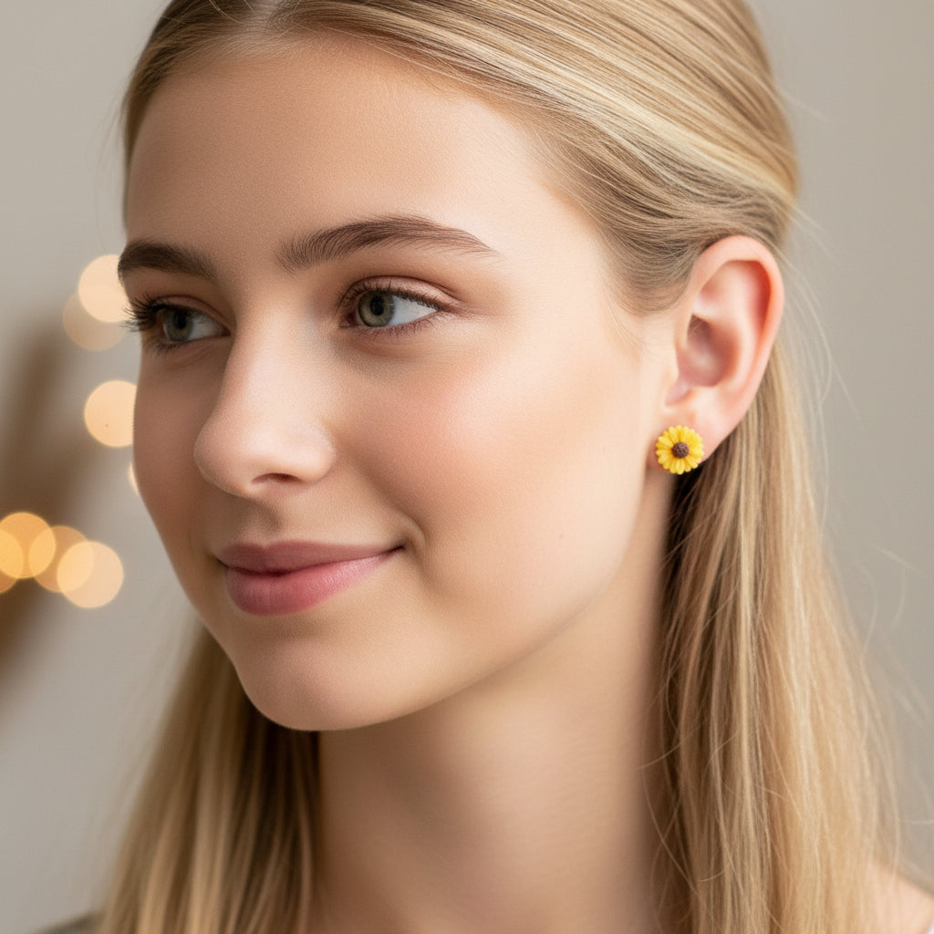 Daisy Stud Earrings