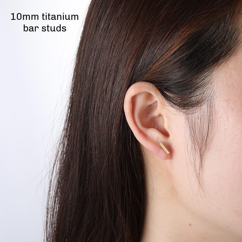 Pretty Smart: Pure Titanium or Plastic Earrings for Sensitive Ears