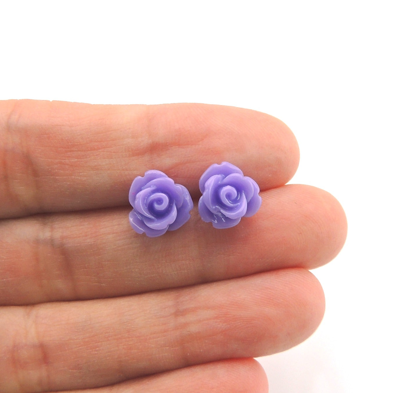 Rose Stud Earrings