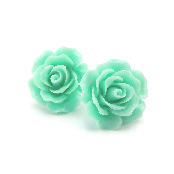 Plastic Post or Invisible Clip On Metal Free Daisy Floral Earrings 11m –  Pretty Smart