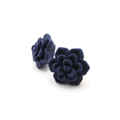 Pretty Smart succulent earrings on metal free plastic posts