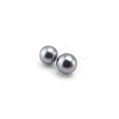 Boucles d'oreilles à tige en perles de coquillage, 6 mm