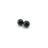 Shell Pearl Stud Earrings, 6mm