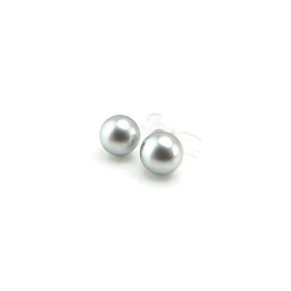 Boucles d'oreilles à tige en perles de coquillage, 6 mm