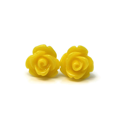 Rose Stud Earrings