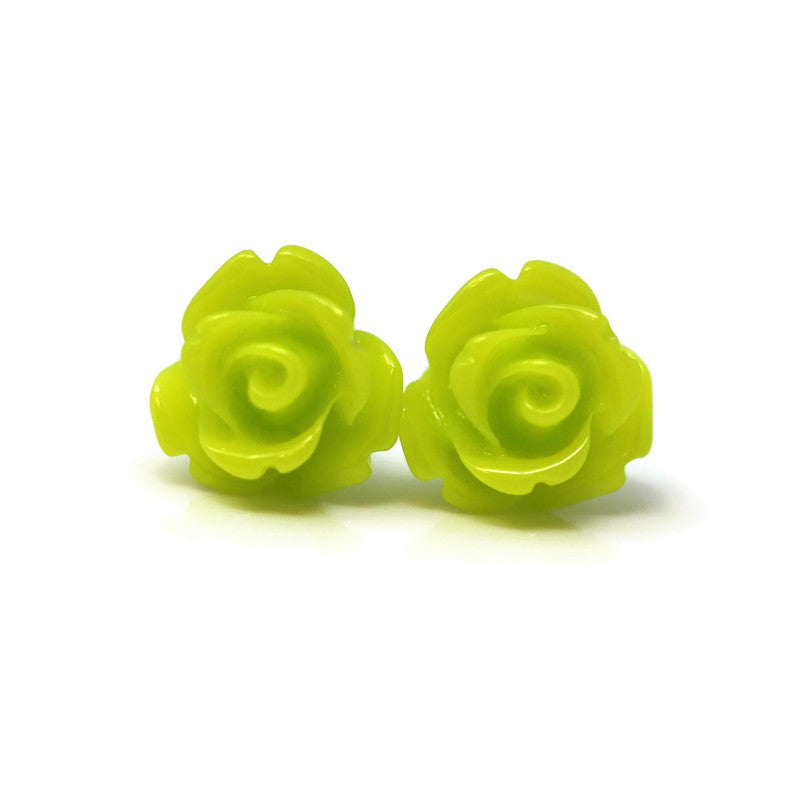 Rose Stud Earrings
