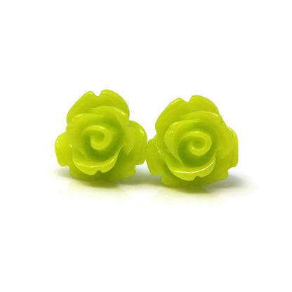 Rose Stud Earrings