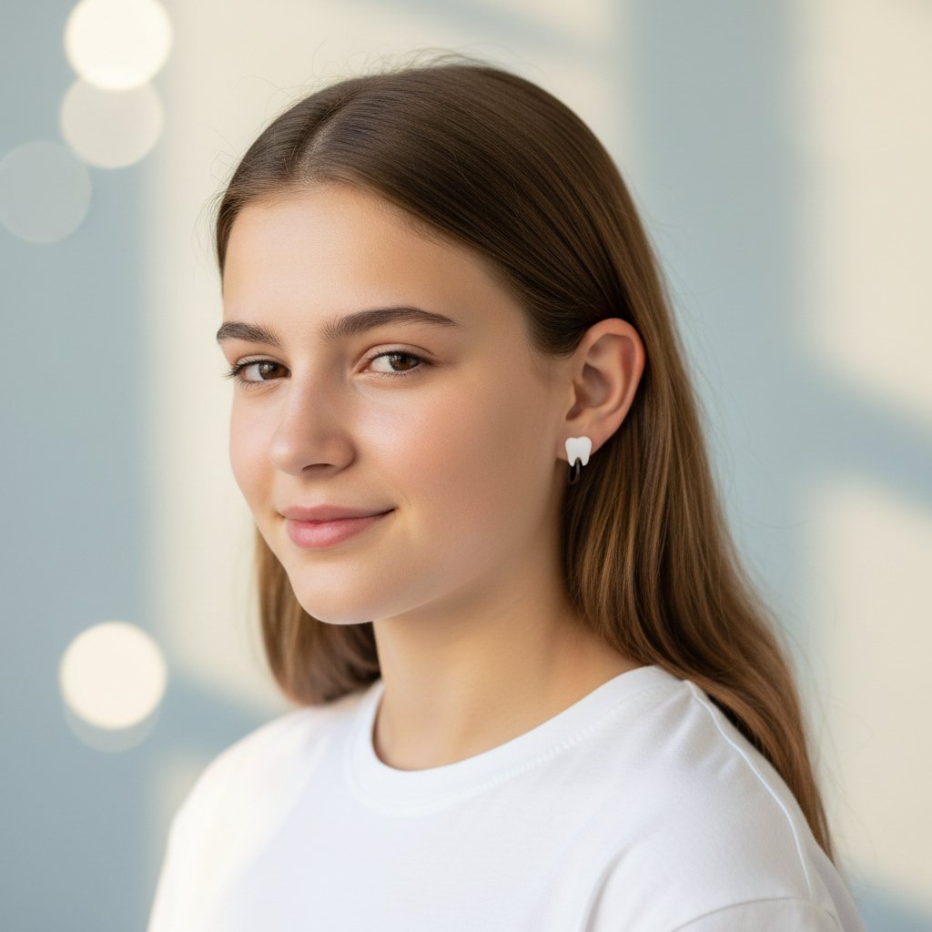 Tooth Stud Earrings