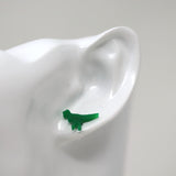 Dinosaur Earrings, 10mm