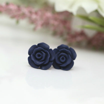 Rose Stud Earrings