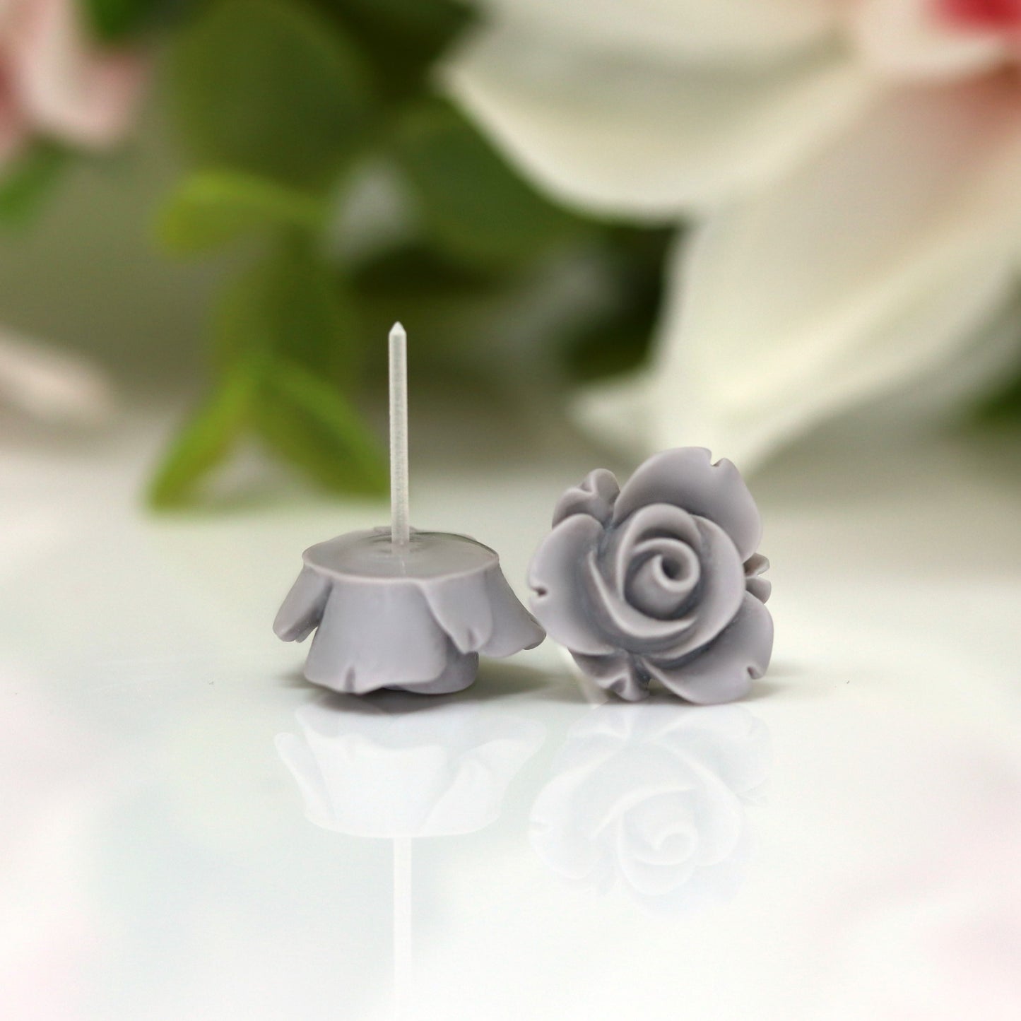 Rose Bud Earrings
