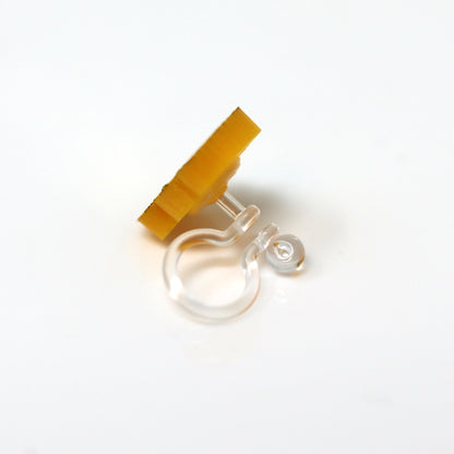 Glitter Jack-o-Lantern Earrings