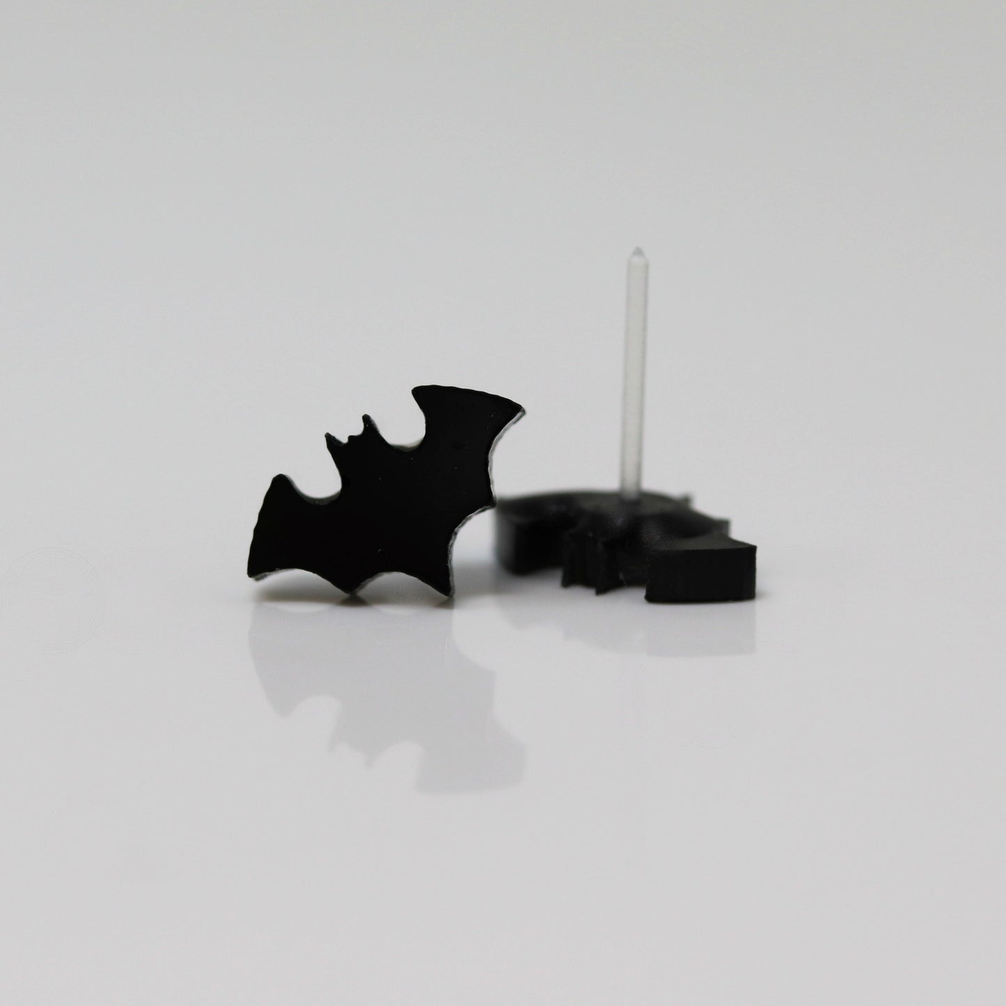 Bat Acrylic Stud Earrings