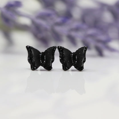 Butterfly Iridescent Stud Earrings