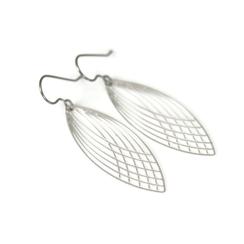 Marquise Shape Dangle Earrings - 6 Colors