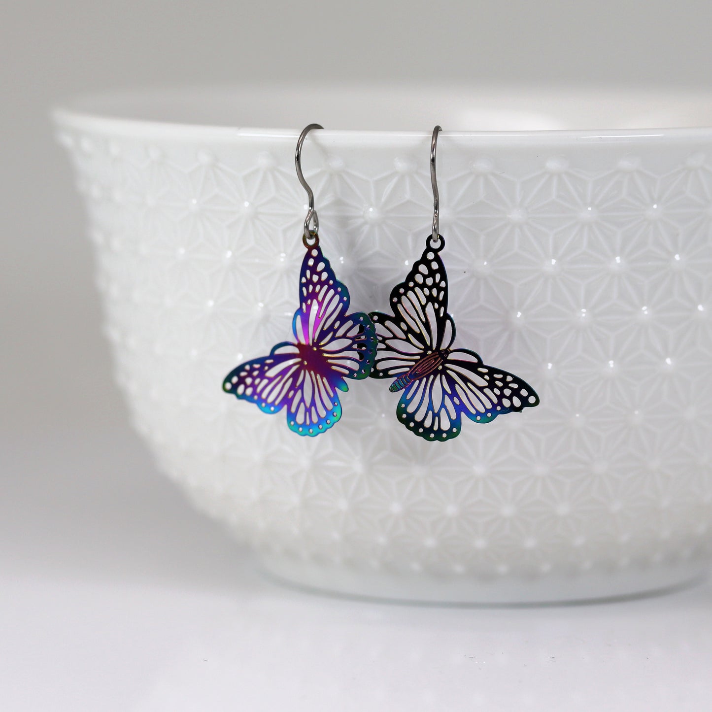 Butterfly Dangle Earrings - 8 Colors