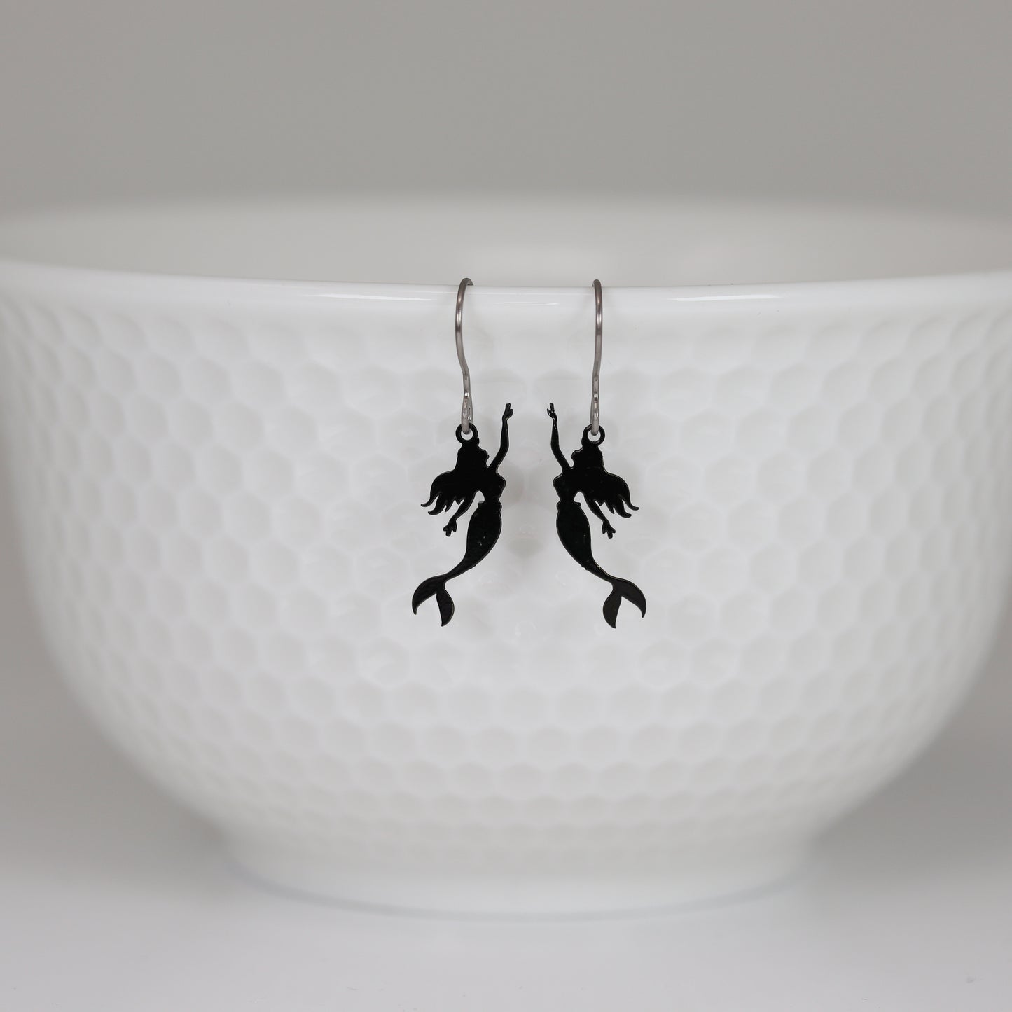 Dainty Mermaid Dangle Earrings