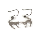 Cat Dangle Earrings