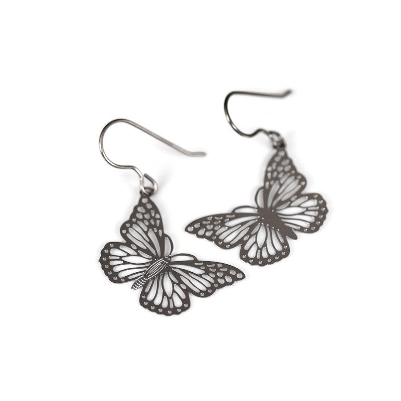 Butterfly Dangle Earrings - 8 Colors