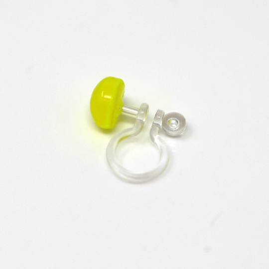 Neon Dainty Cabochon Stud Earrings