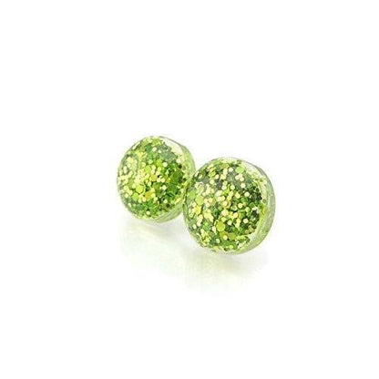 Glitter Filled Resin Earrings