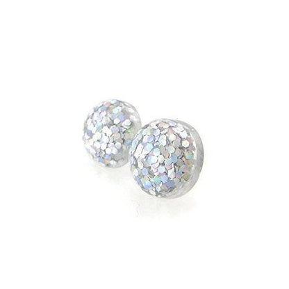 Glitter Filled Resin Earrings
